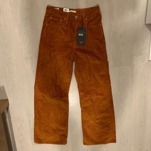 Levi’s Corduroy Ribcage Wide Leg